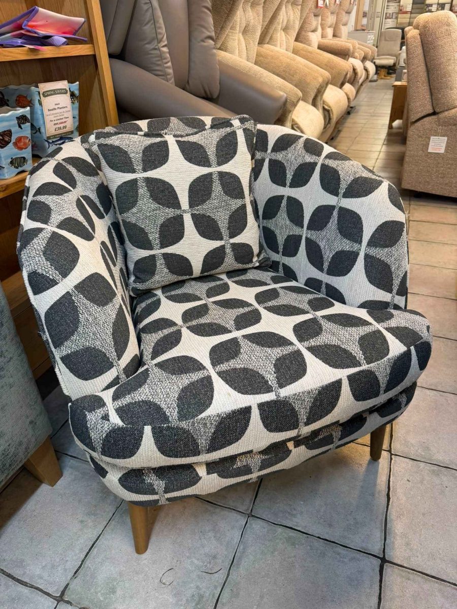 Nora Accent Chair - Meritex Grey