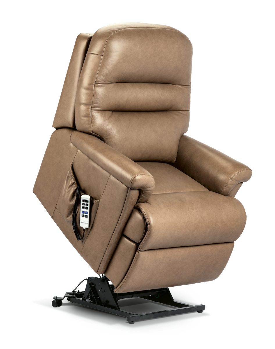 Beaumont Standard Riser Recliner - Dual Motor with Lumbar Support and Powered Headrest